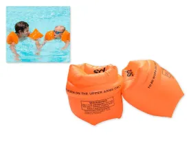 1 Pair Inflatable Armbands for Swimming - Orange