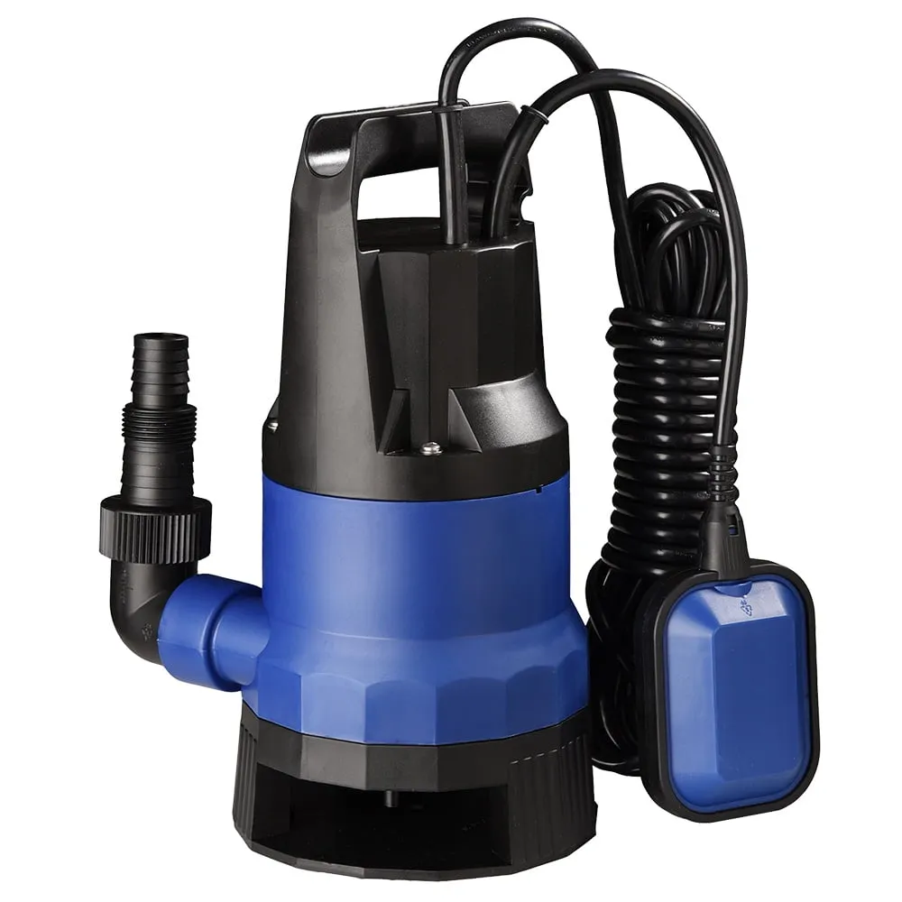 1HP 750W Submersible Water Sump Pump Dirty Pond Clean Swim Pool Flood