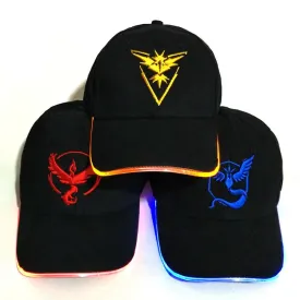 2PCS Hip Hop Casual Game Luminous Party Light Cap