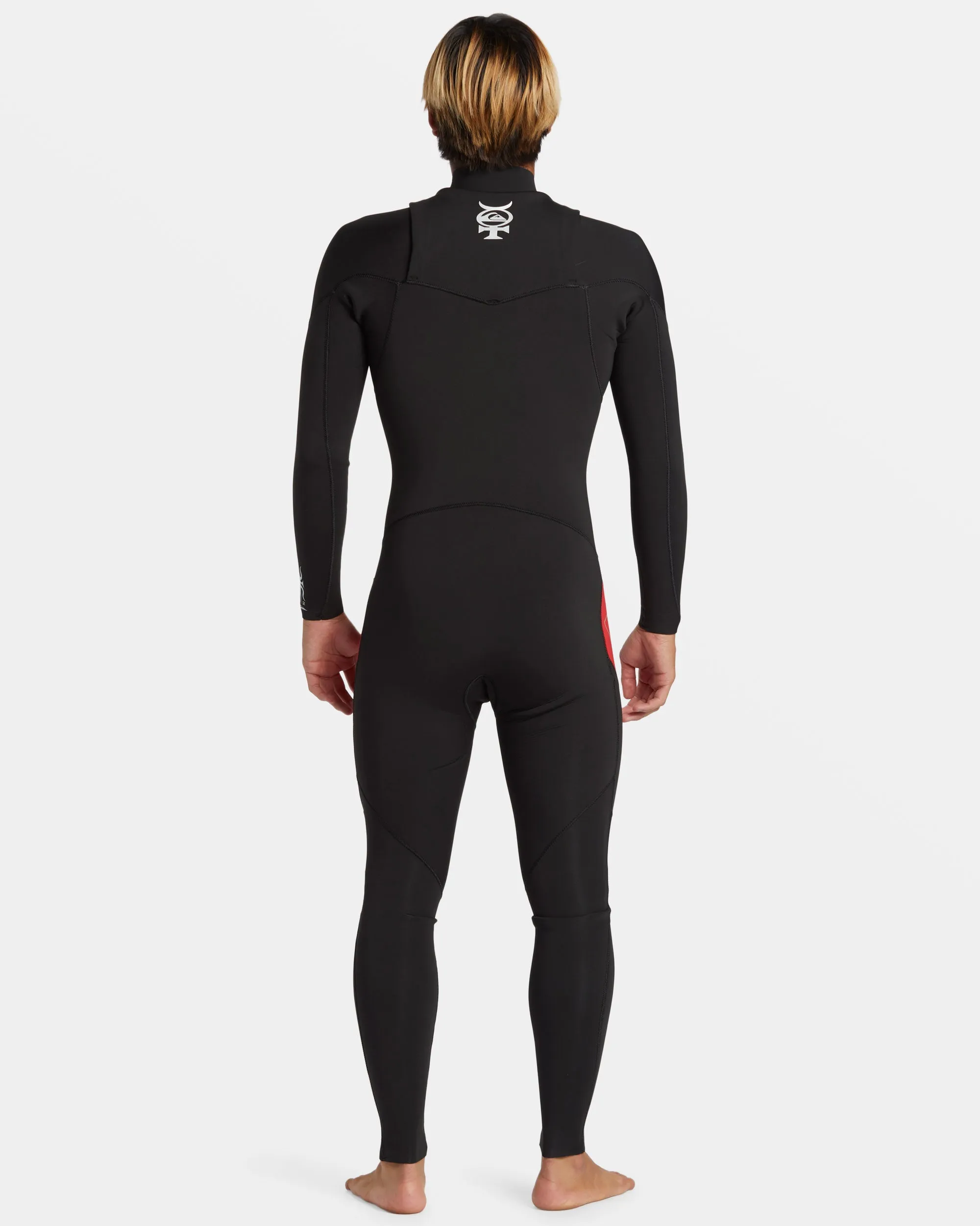 3/2mm Mercury Chest Zip GBS Wetsuit - High Risk Red