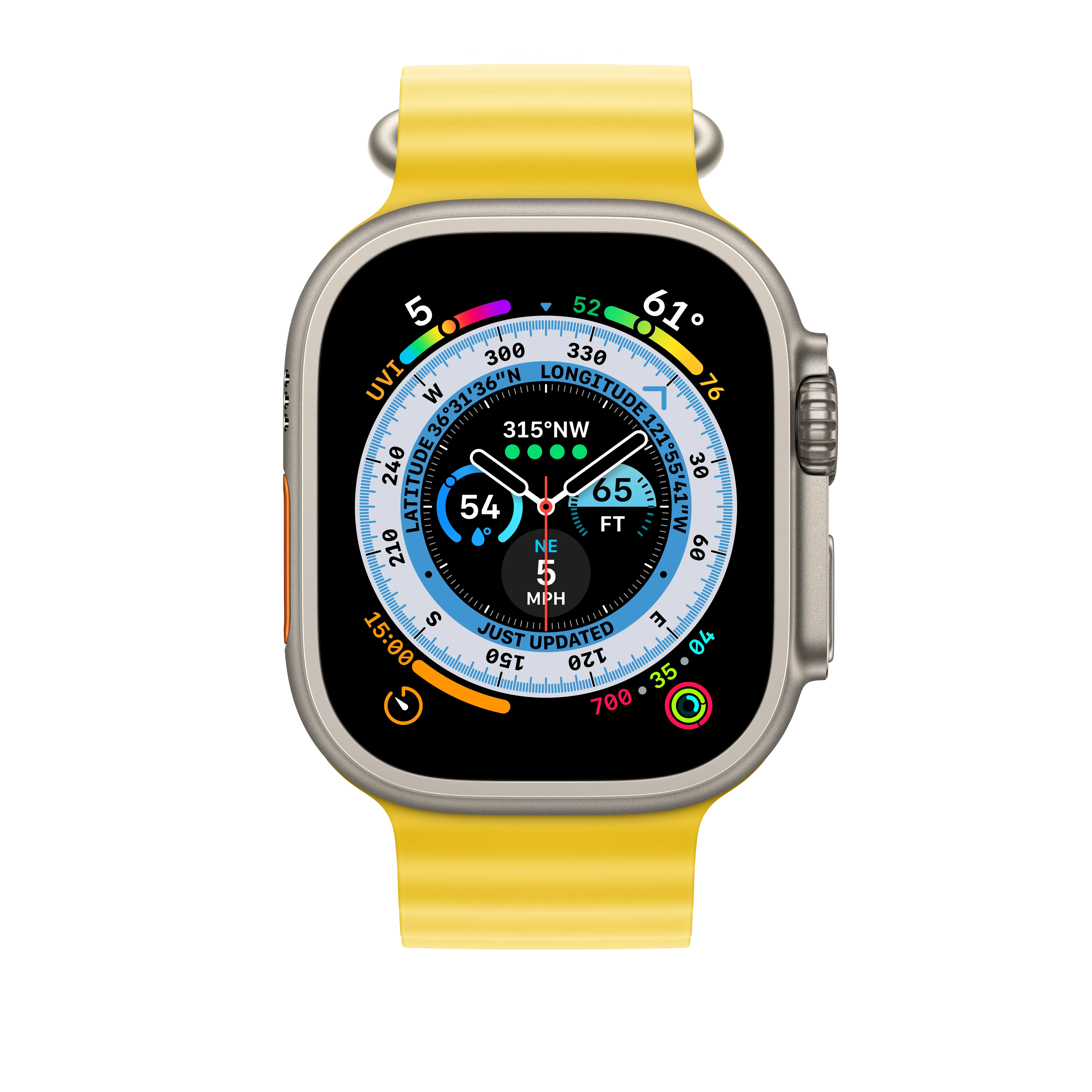 49mm Yellow Ocean Band Extension