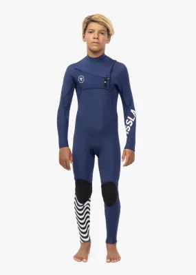 7 Seas Boys 4-3 Full Chest Zip Wetsuit