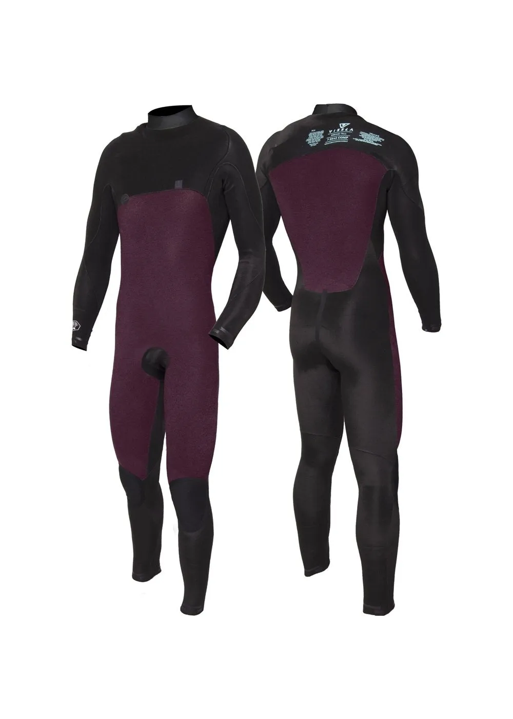 7 Seas Comp 3-2 Full Chest Zip, GRA
