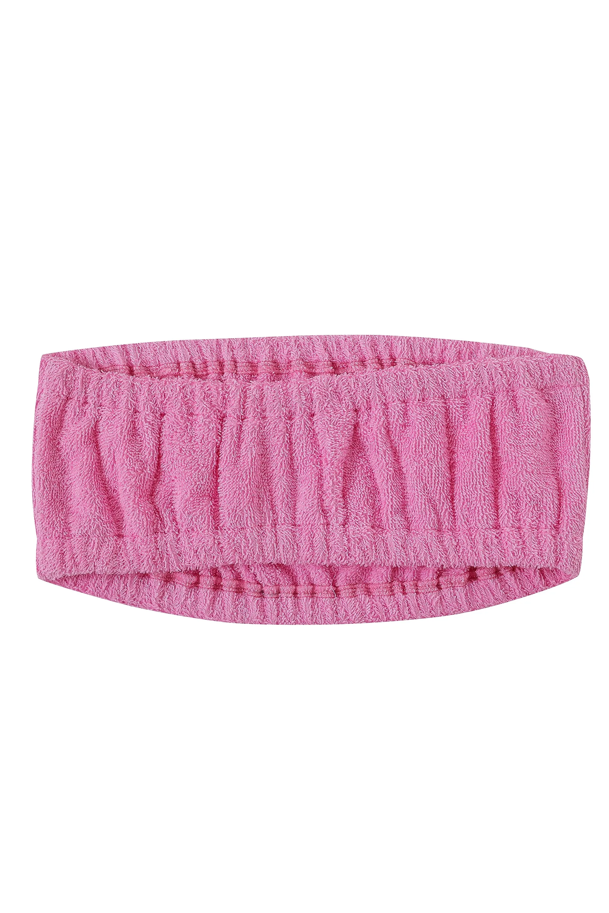 Sure! Heres an optimized title for the product:

Premium Pink Terry Cloth Tube Top - 99% MILF Style