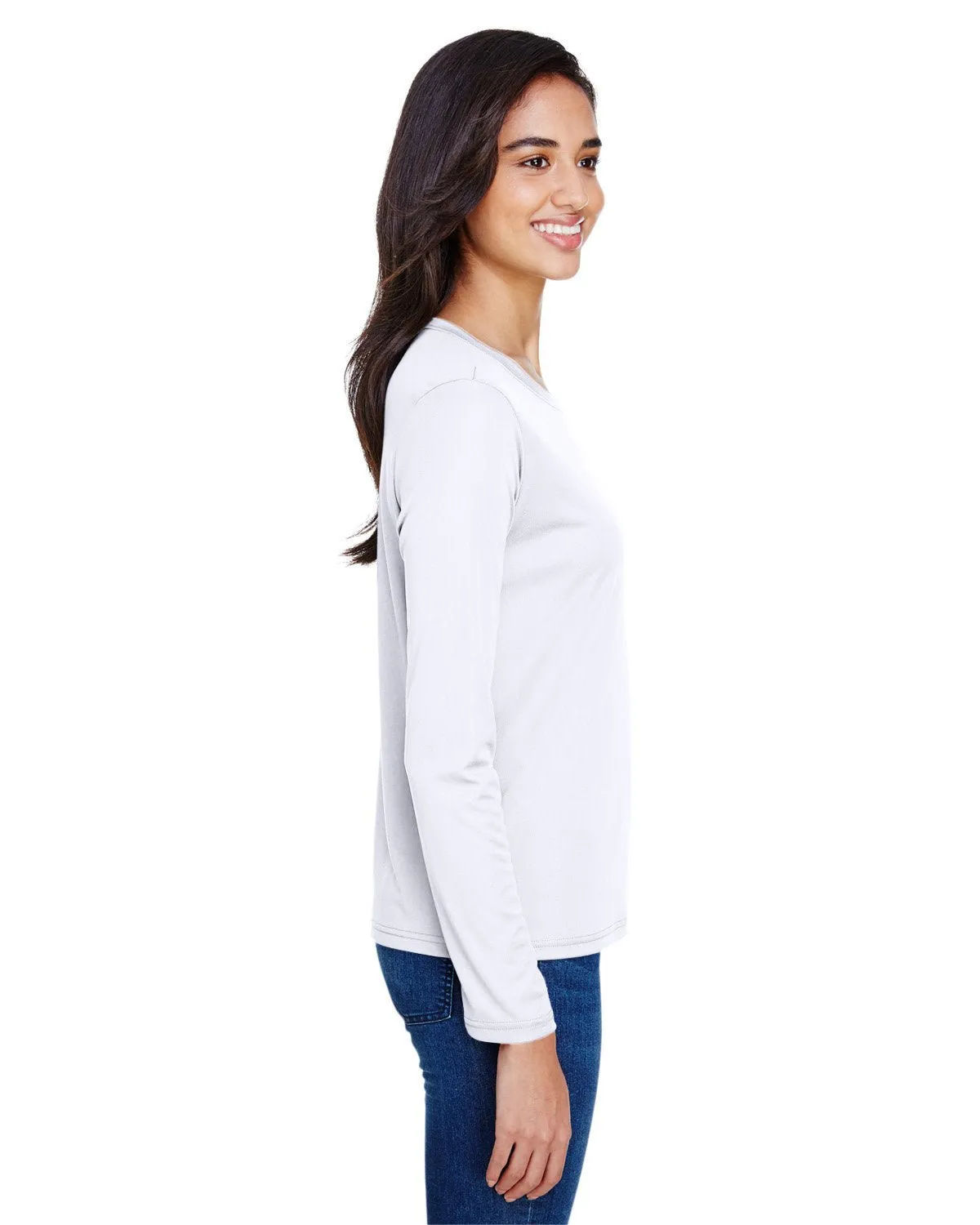 A4 NW3002 Ladies' Long Sleeve Cooling Performance Crew Shirt