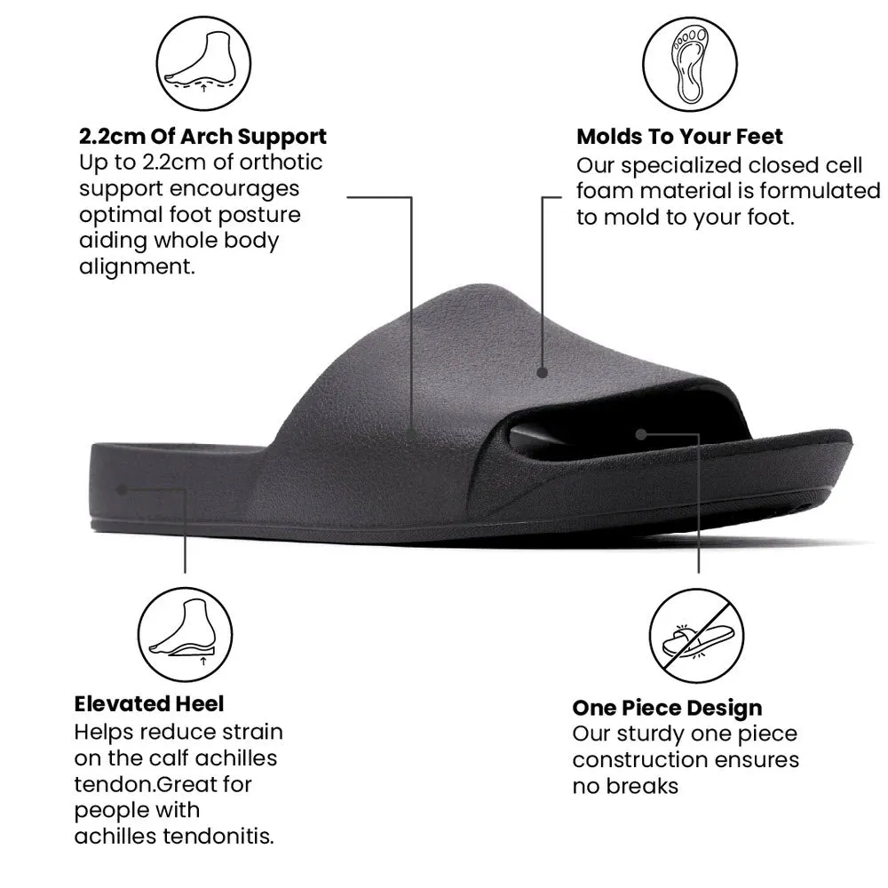 ARCHIES SLIDE BLACK - WOMENS
