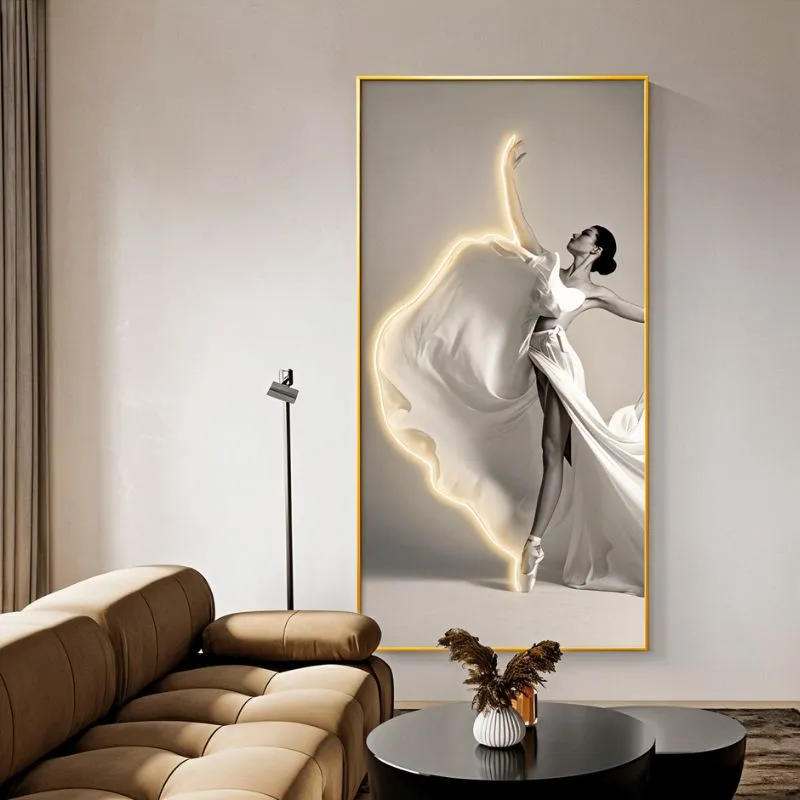 Ballet Lines Illuminated Art