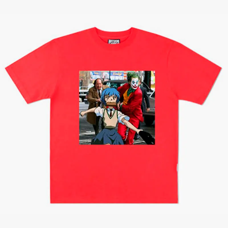 benpaolv Animecore Rei Ayanami and Joker Clown Running T-Shirt