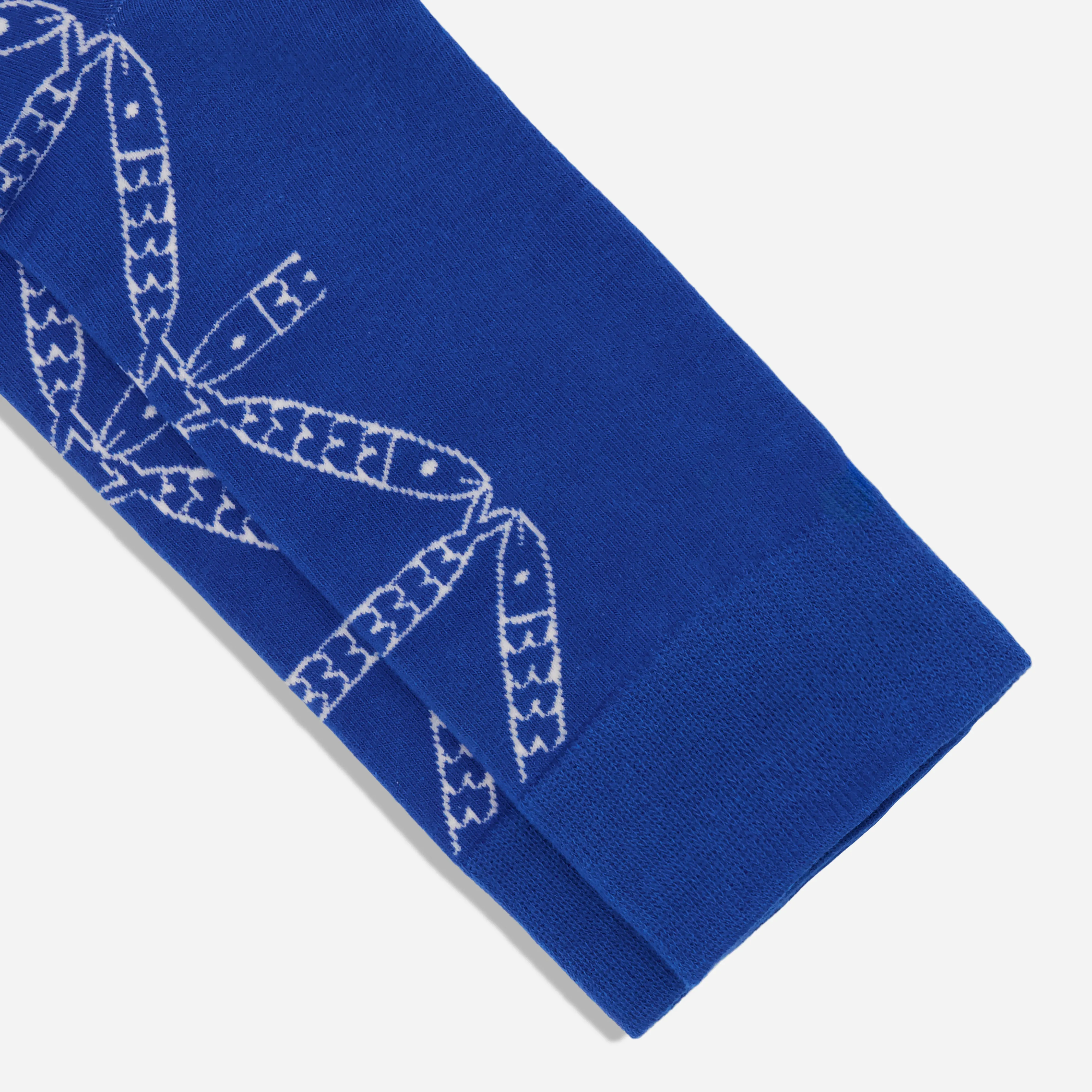 Bikini Sous La Pluie x Tie Bar Geo Fish Cobalt Blue Dress Socks