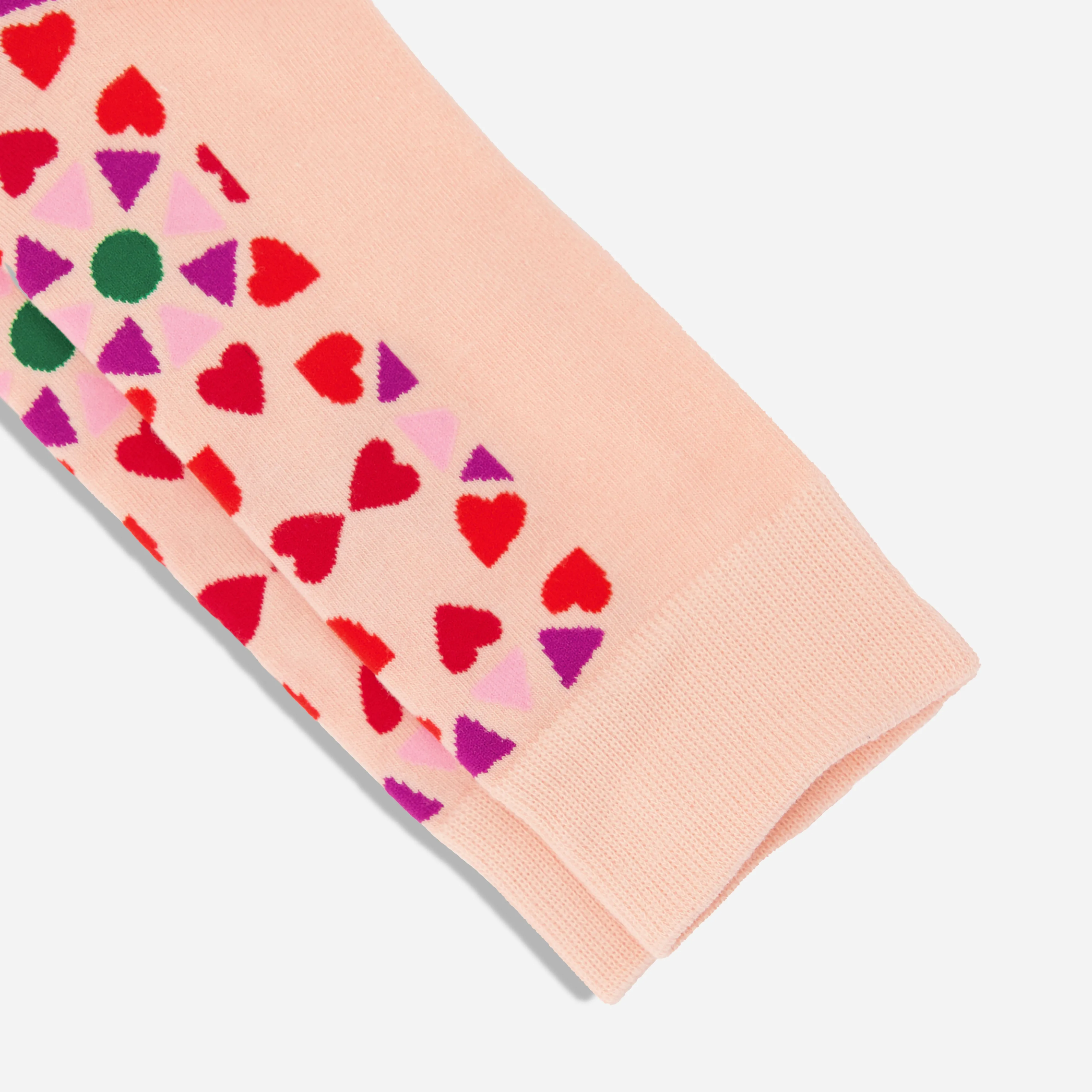 Bikini Sous La Pluie x Tie Bar Kaleidoscope Hearts and Floral Bursts 2-Pack Dress Socks