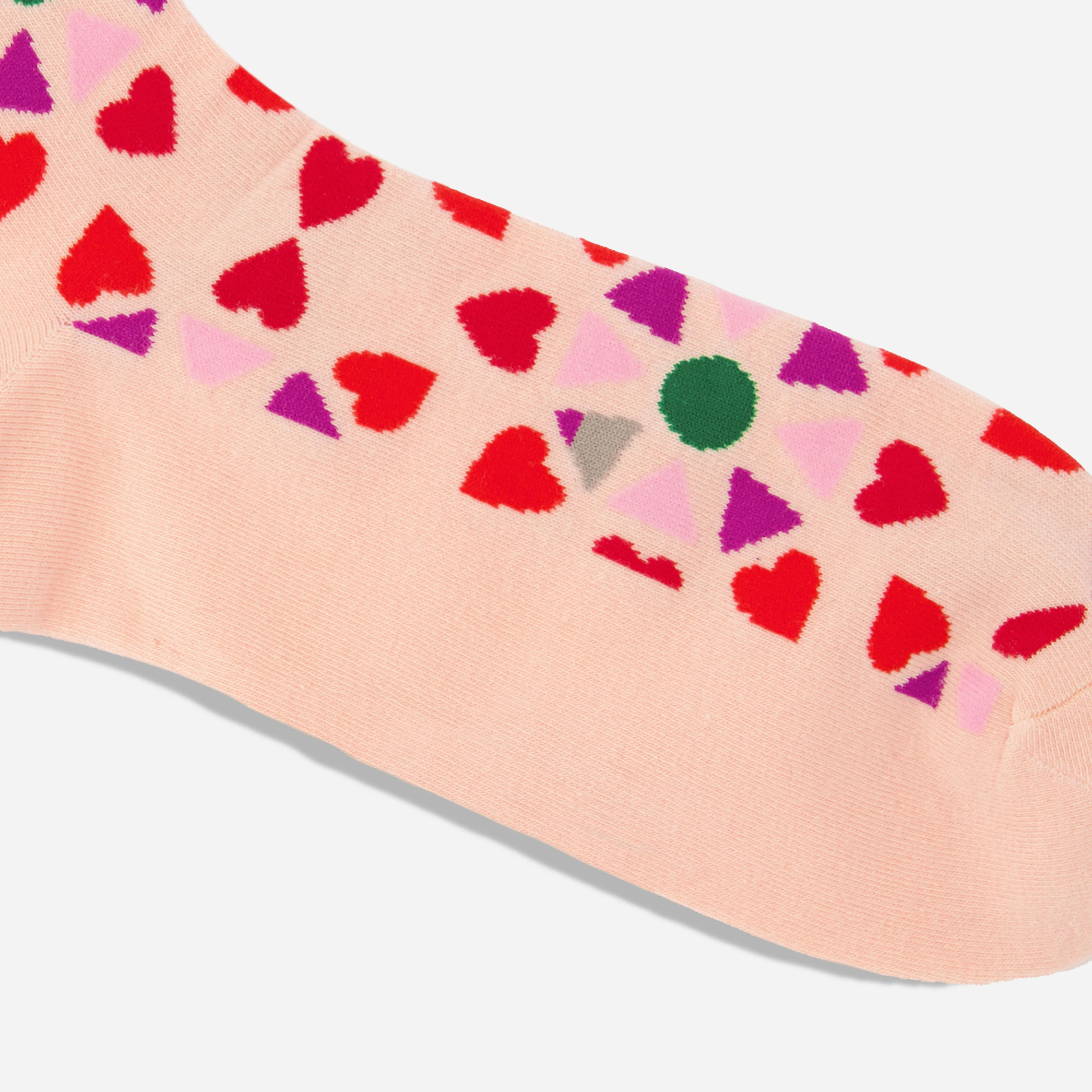 Bikini Sous La Pluie x Tie Bar Kaleidoscope Hearts and Floral Bursts 2-Pack Dress Socks