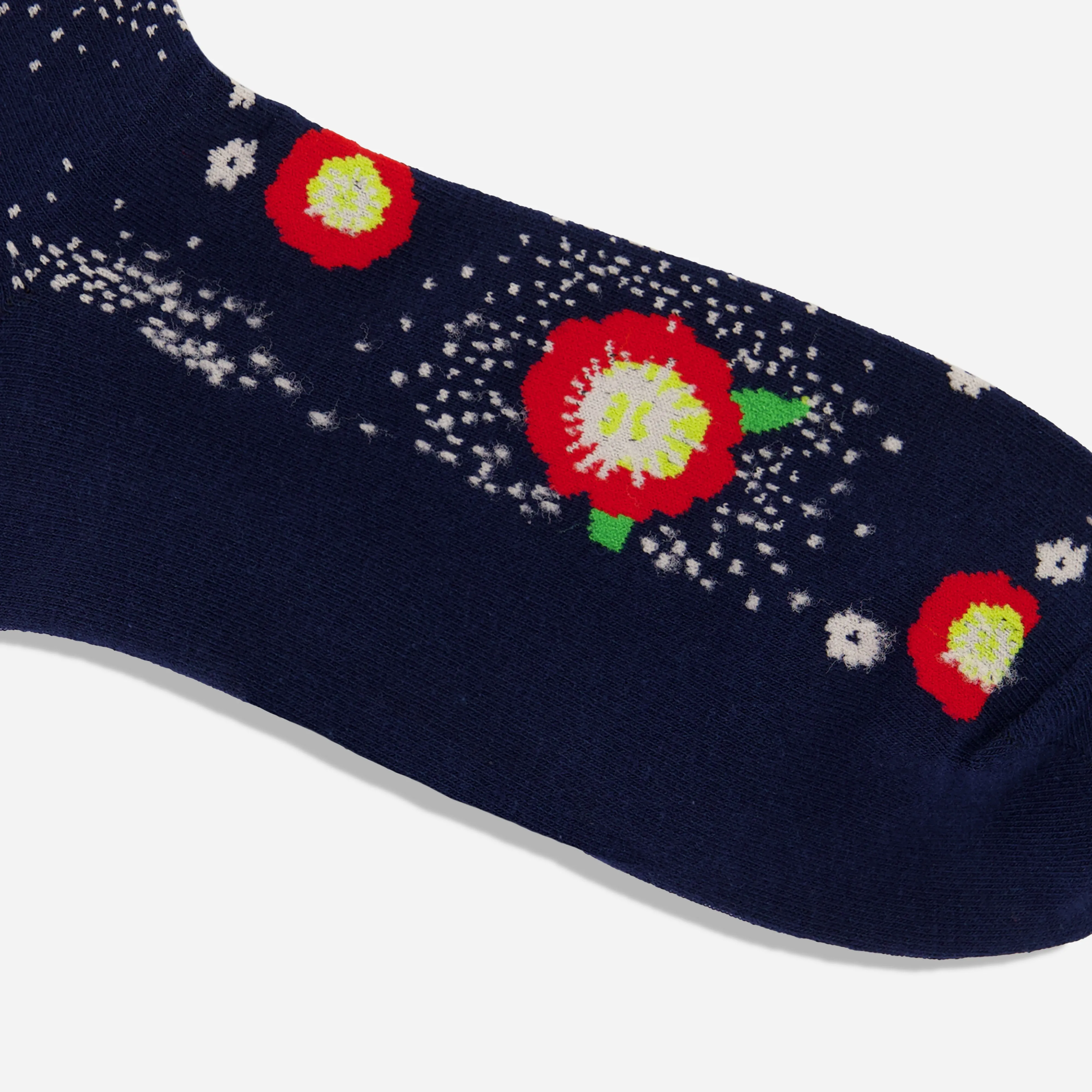 Bikini Sous La Pluie x Tie Bar Kaleidoscope Hearts and Floral Bursts 2-Pack Dress Socks