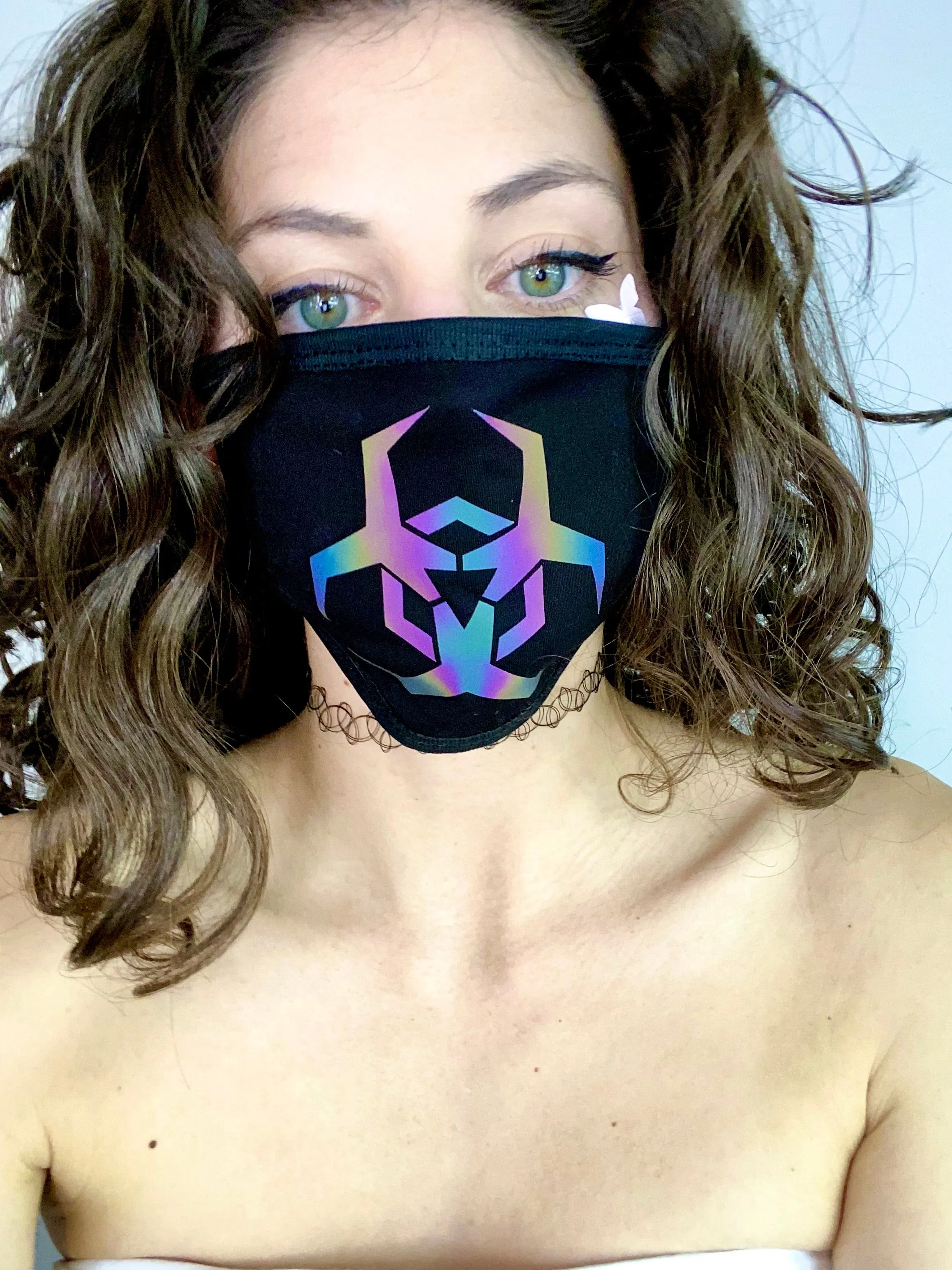 BioHazard Reflective Mouth Mask