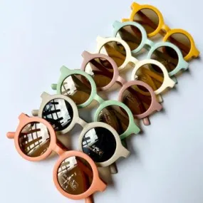 Blooming Wisdom Round Sunglasses