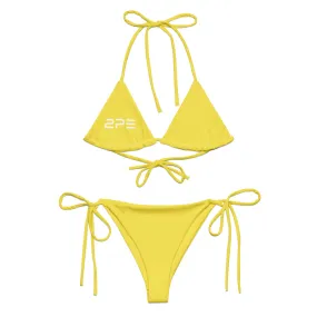 Brilliant Yellow String Bikini