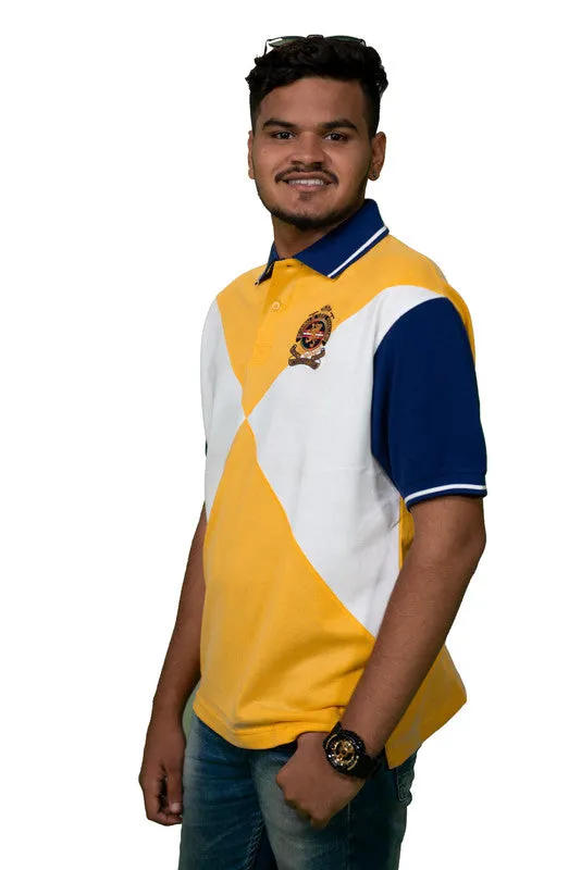 Colour Block Polo