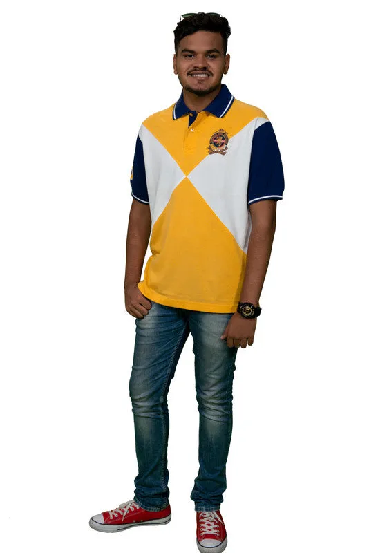 Colour Block Polo