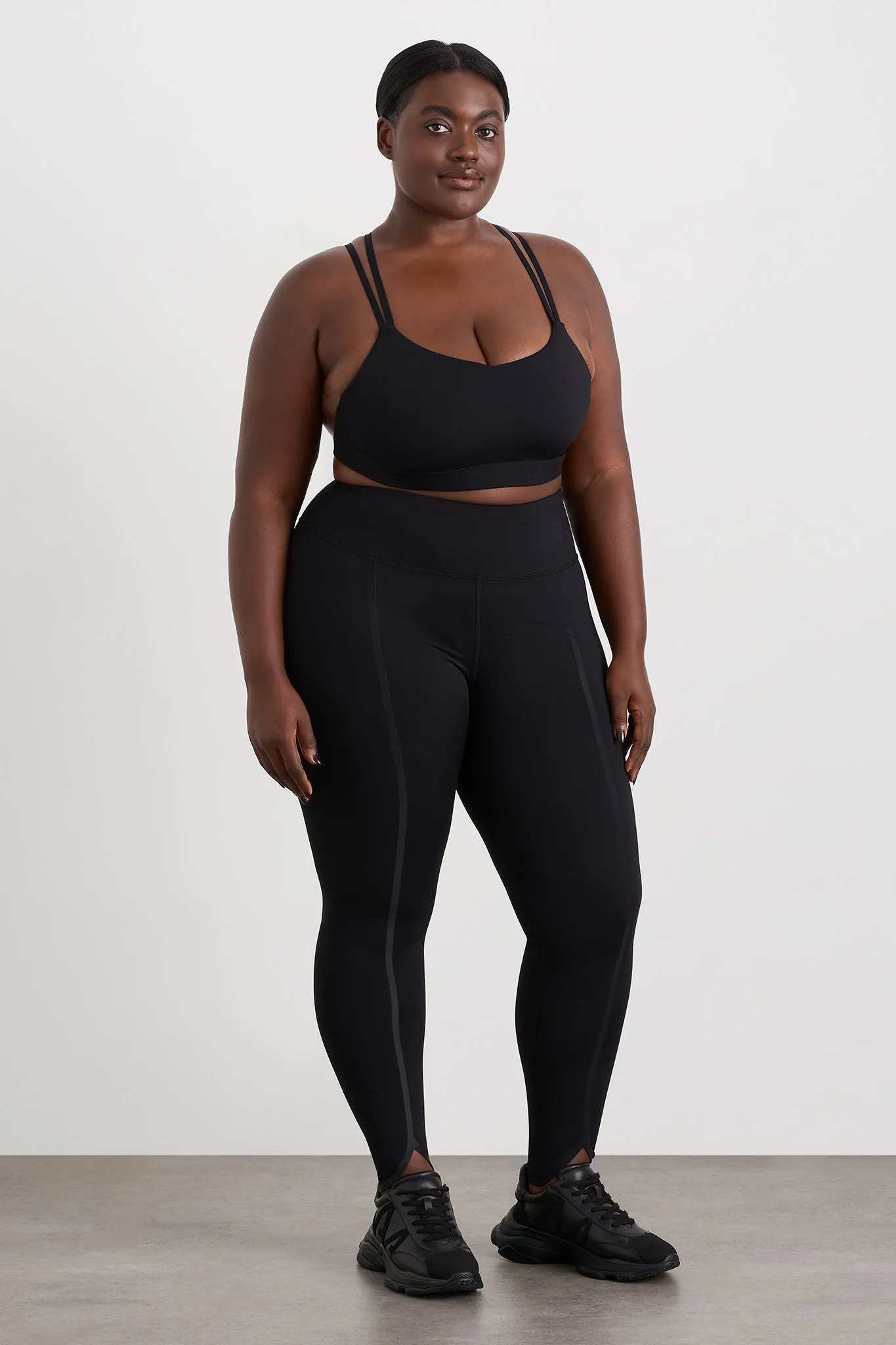 Curve Hem Full Length Legging 203