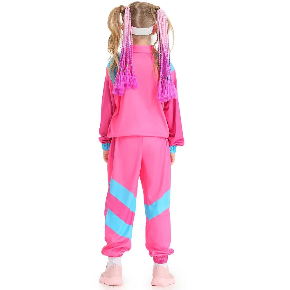 Disco 80S Costume Outfits Dance Set Hip Hop Modern Jazz Team Performance Kids