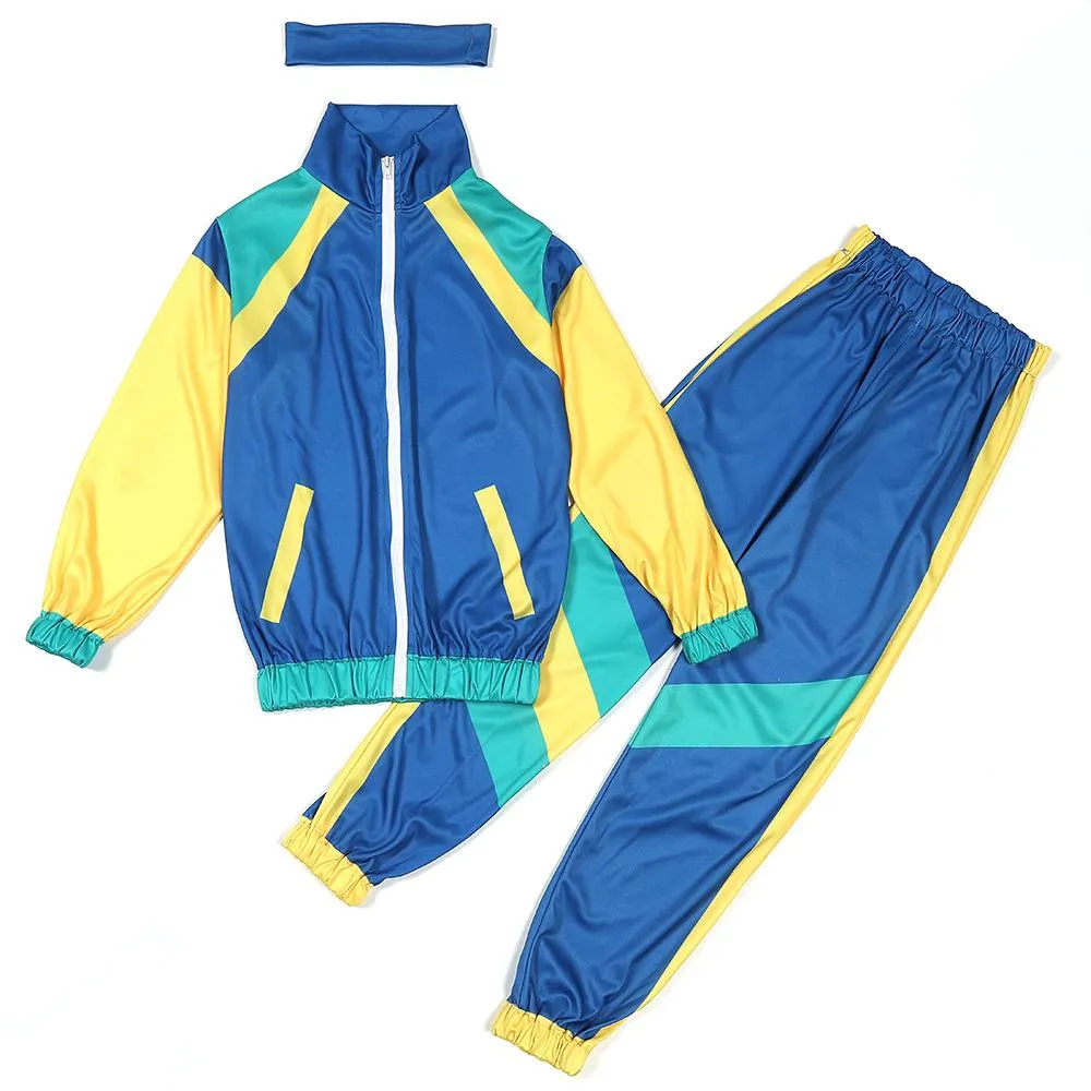 Disco 80S Costume Outfits Dance Set Hip Hop Modern Jazz Team Performance Kids