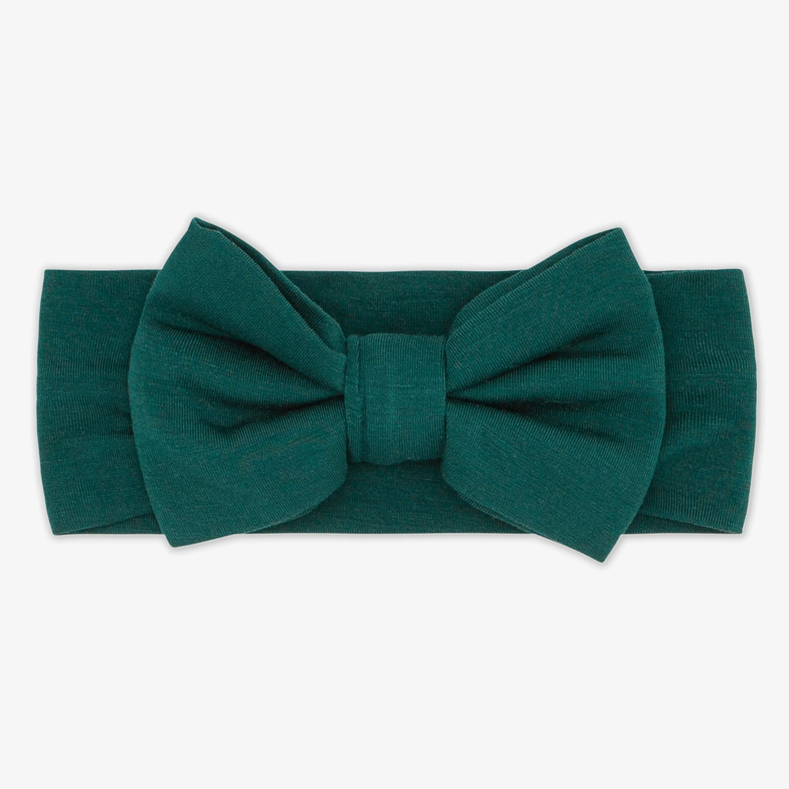 Emerald Luxe Bow Headband
