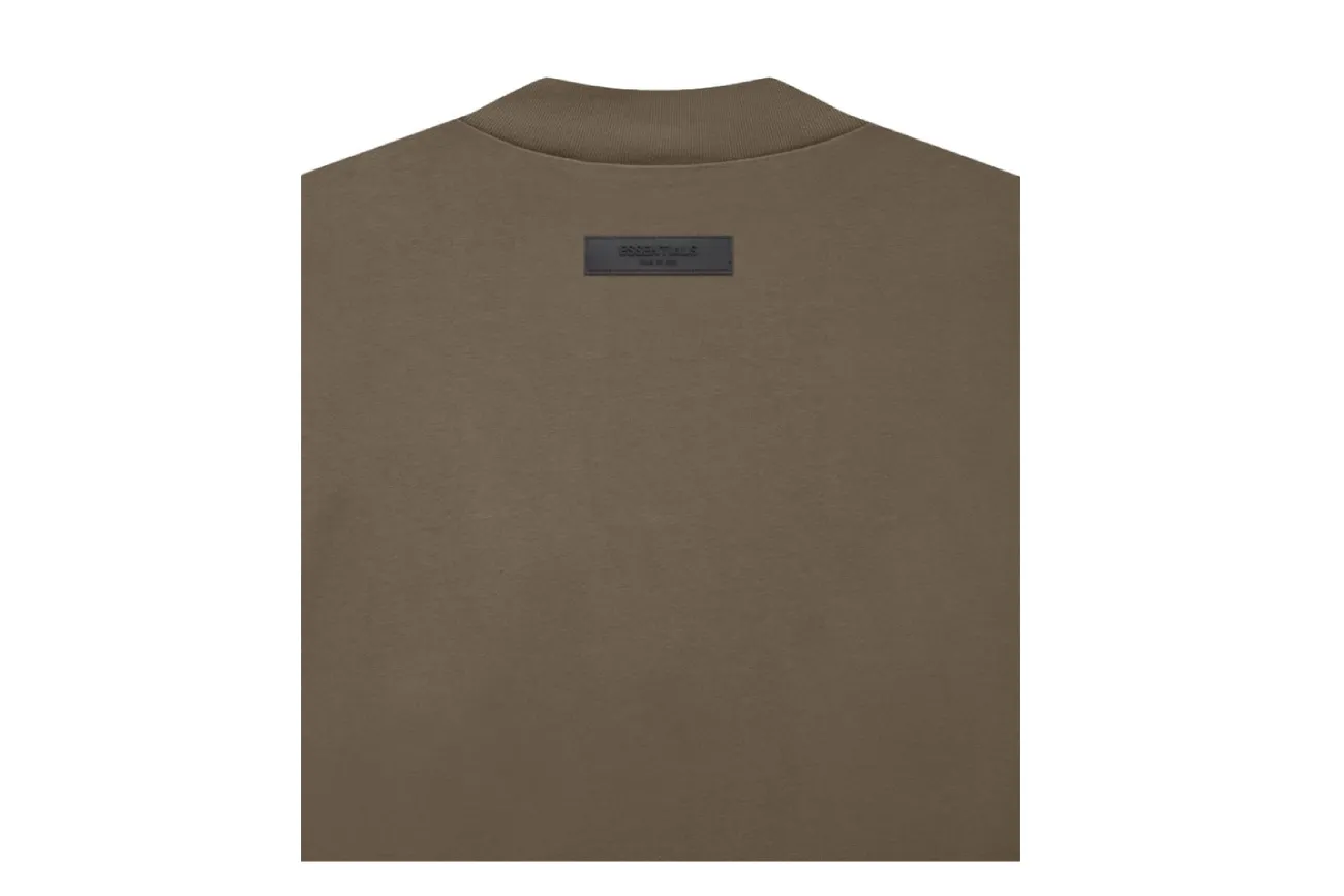 ESSENTIALS Fear of God Short Sleeve Tee 'Wood'