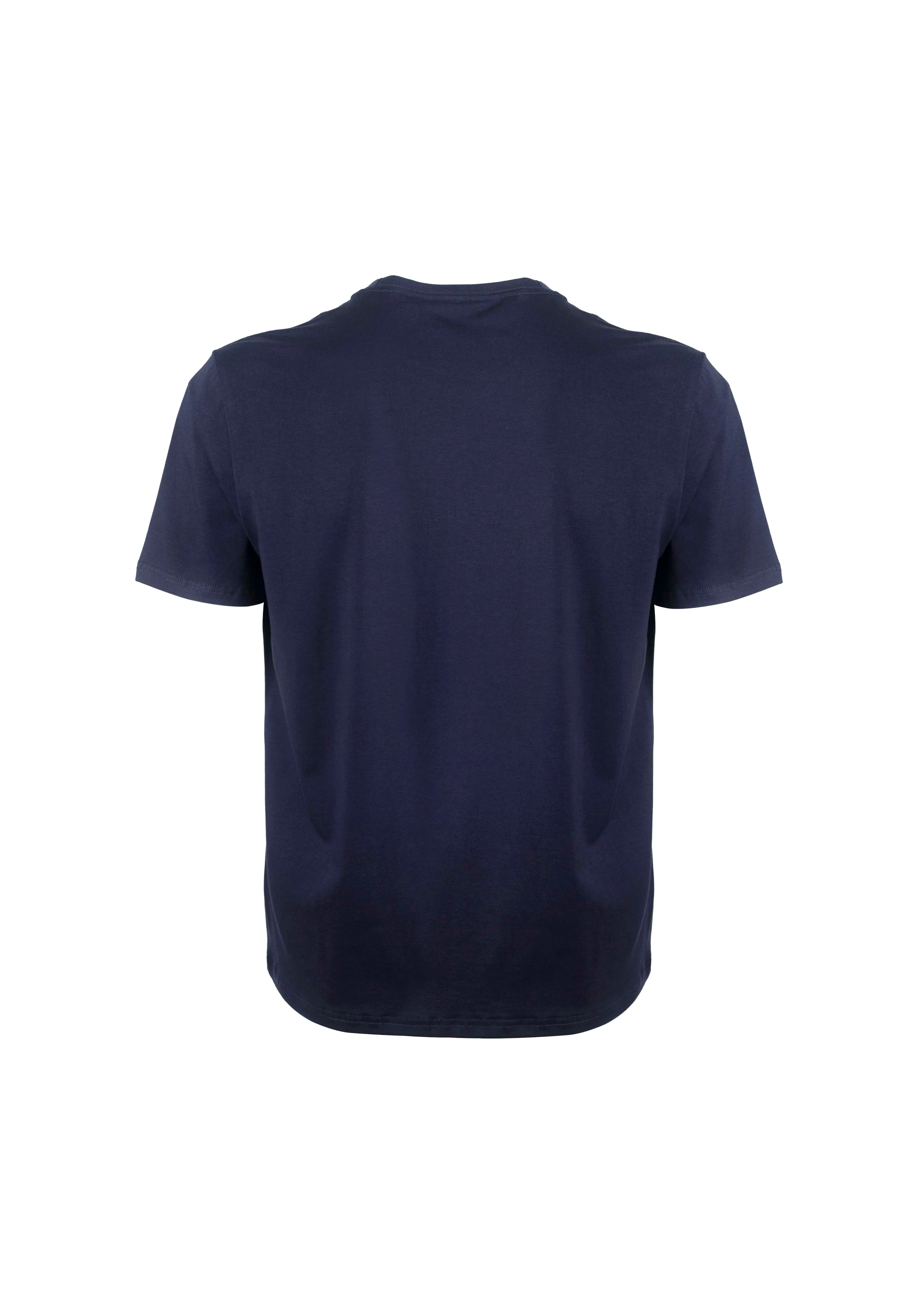 EXHAUST Iridescent Rainbow Shining Effect Short Sleeve Round Neck T-shirt [Regular Fit] 1405