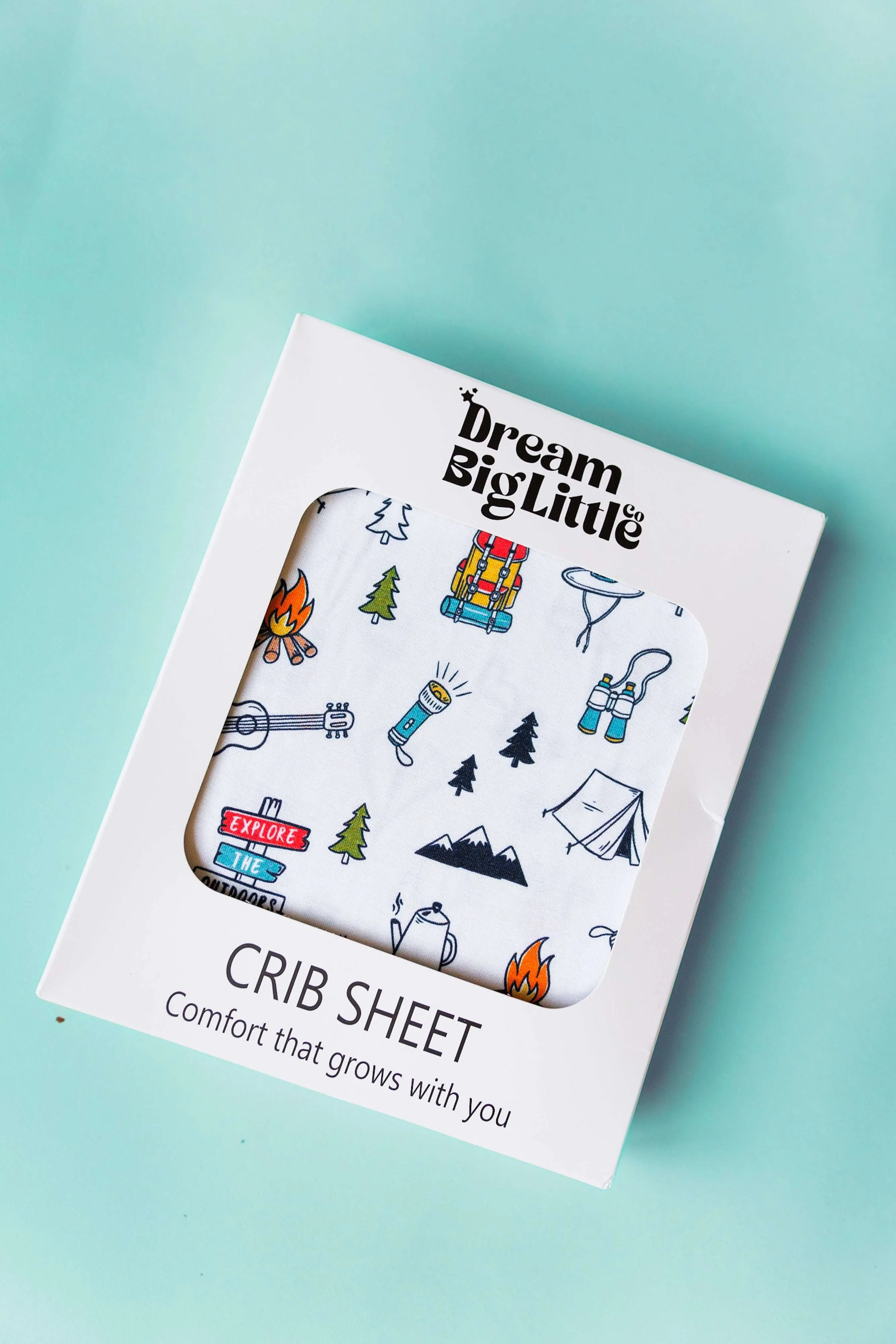 Explore the Outdoors Dream Crib Sheet