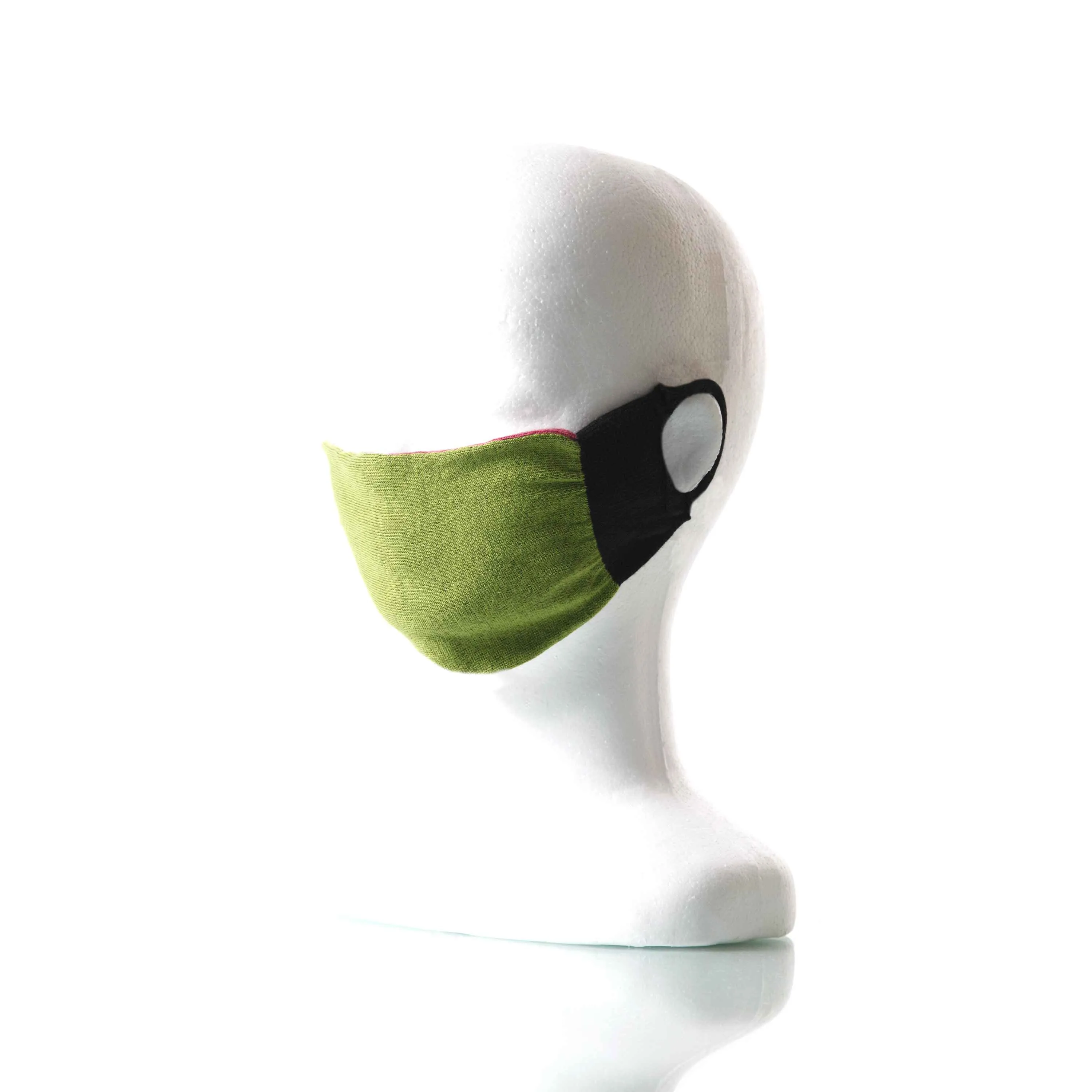 Geranium/Mint Solid Mask