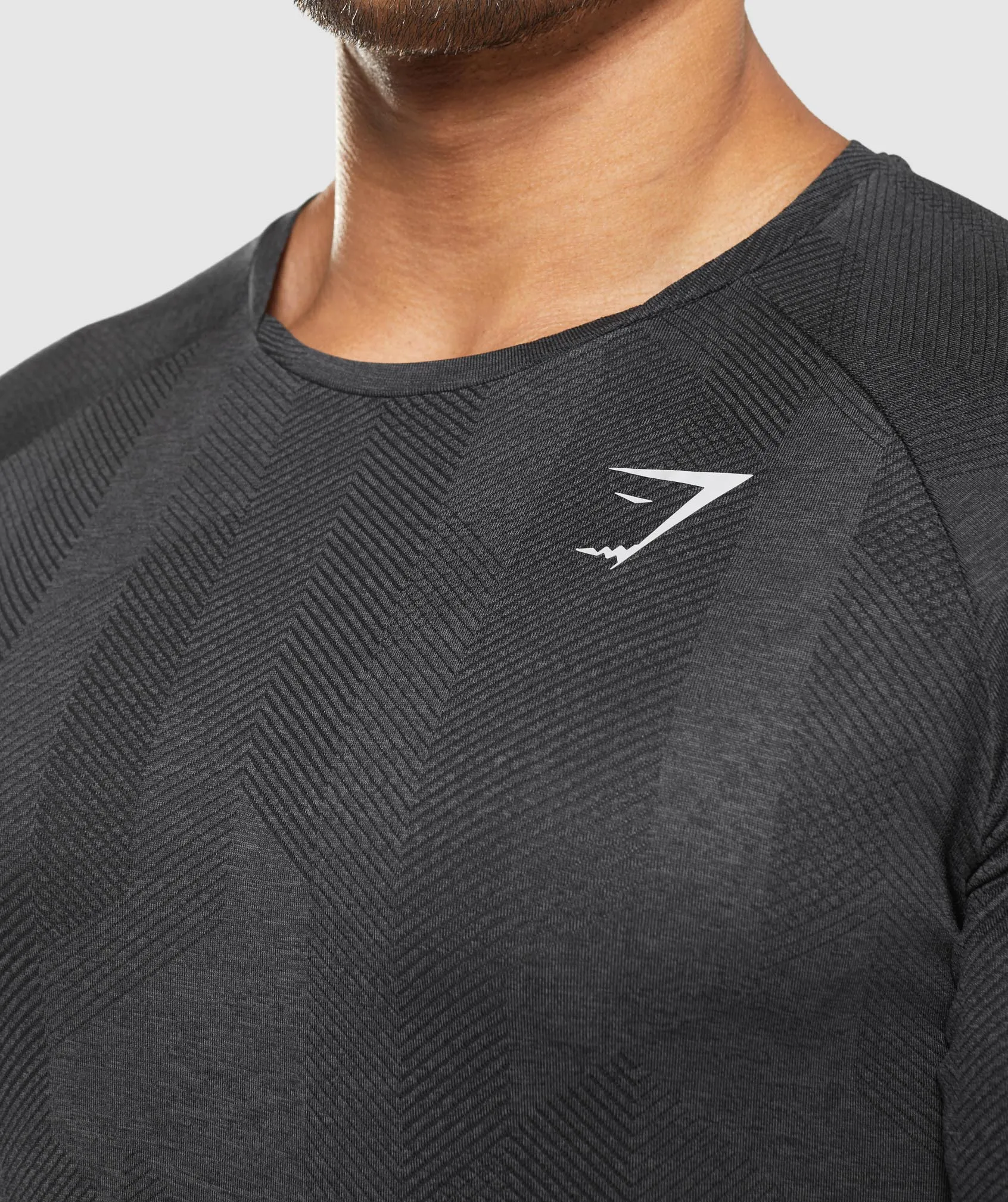 Gymshark Apex T-Shirt - Black/Onyx Grey