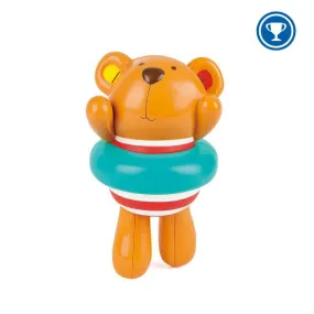 Hape Swimmer Teddy Wind-up Toy
