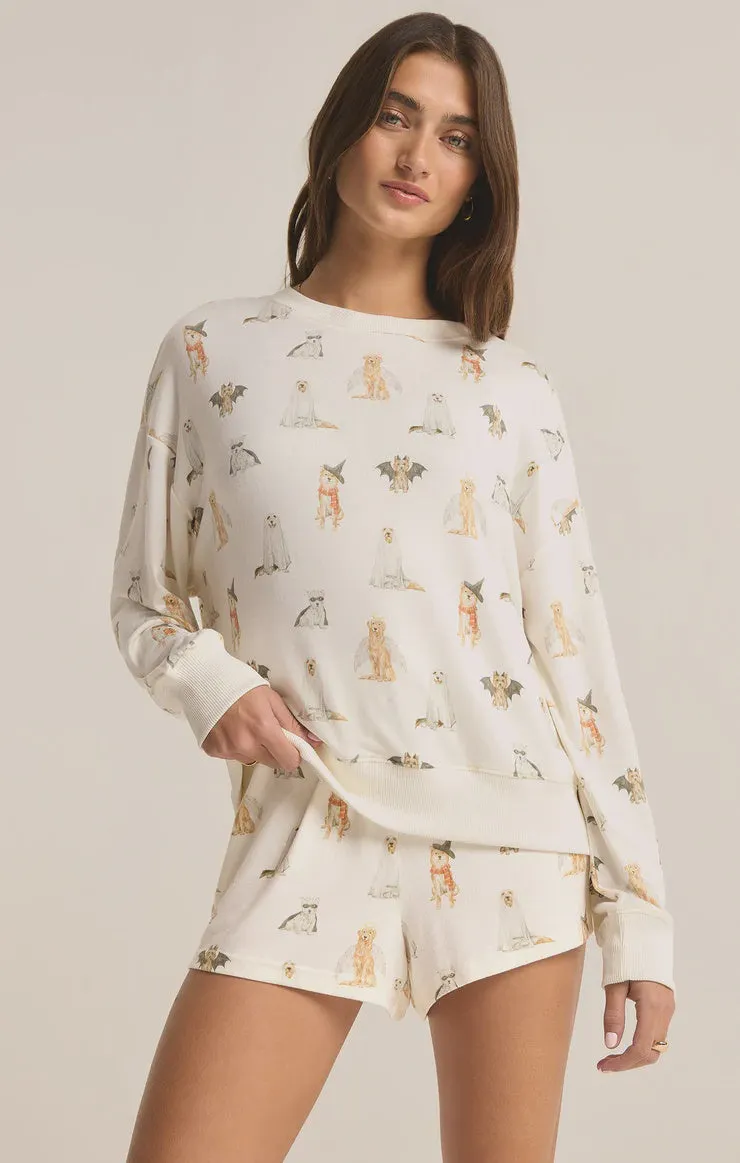 Hey Boo Long Sleeve Top