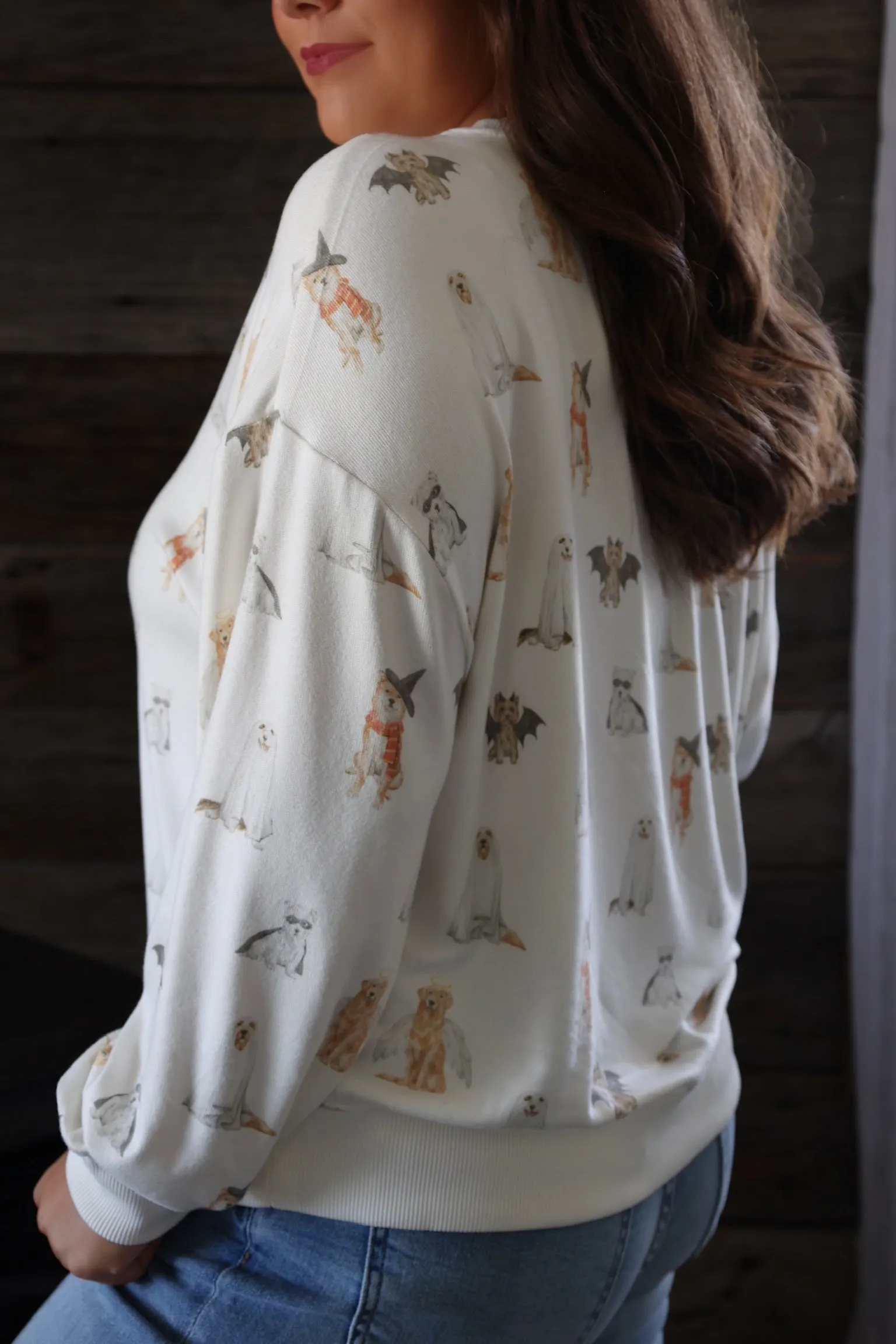 Hey Boo Long Sleeve Top