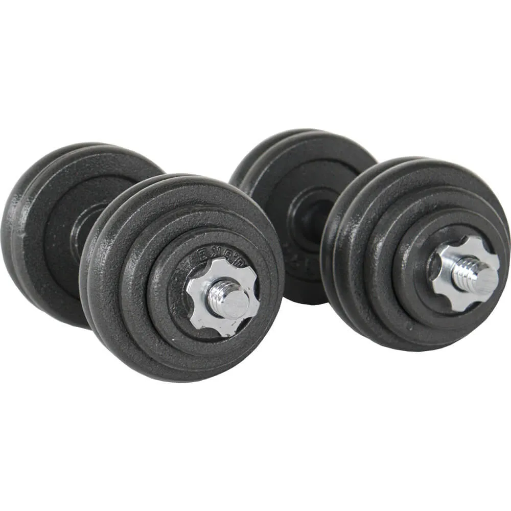 Hit Fitness Adjustable Dumbbell and Barbell Set | 30kg