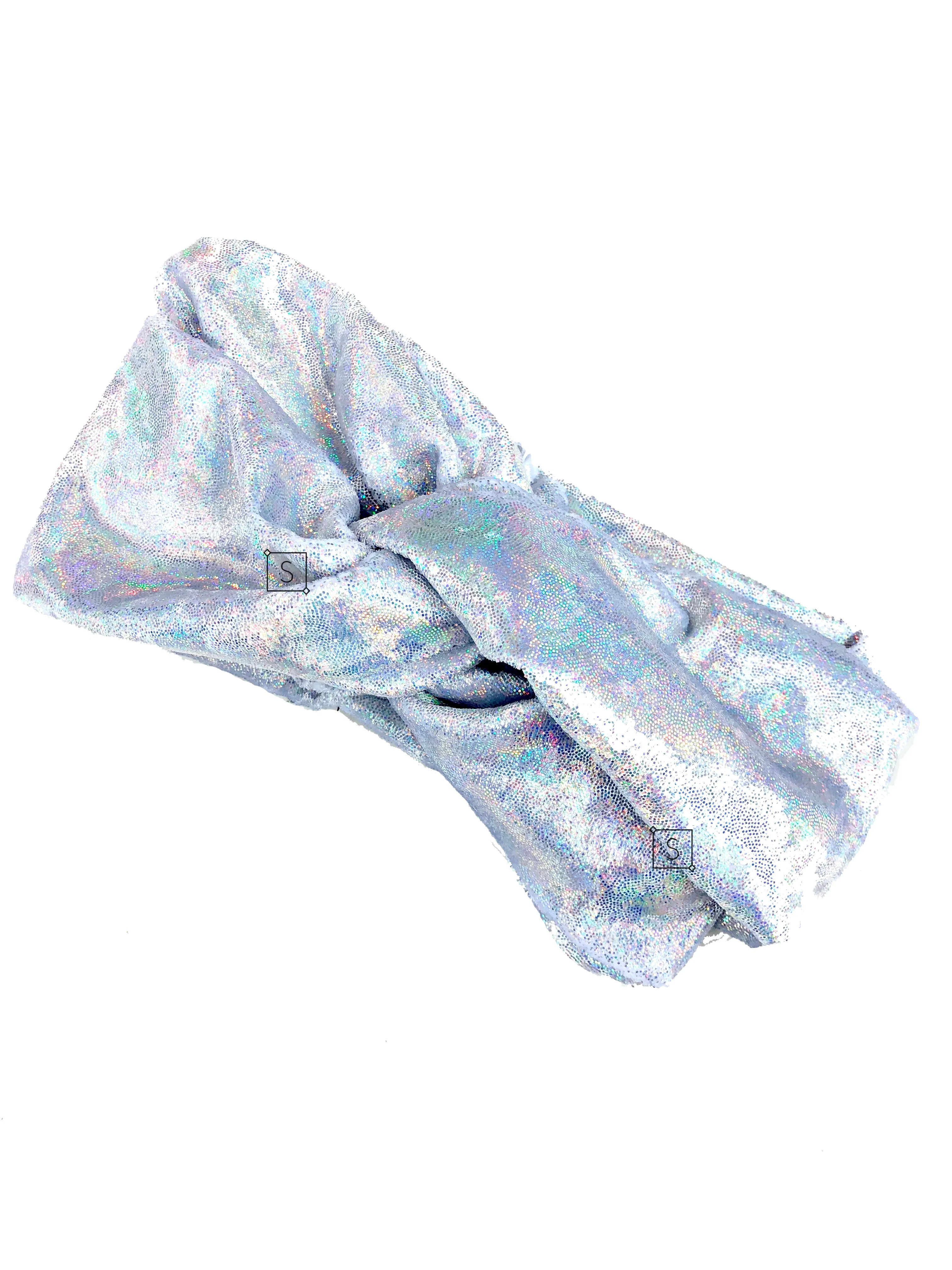 Holographic Velvet Headband