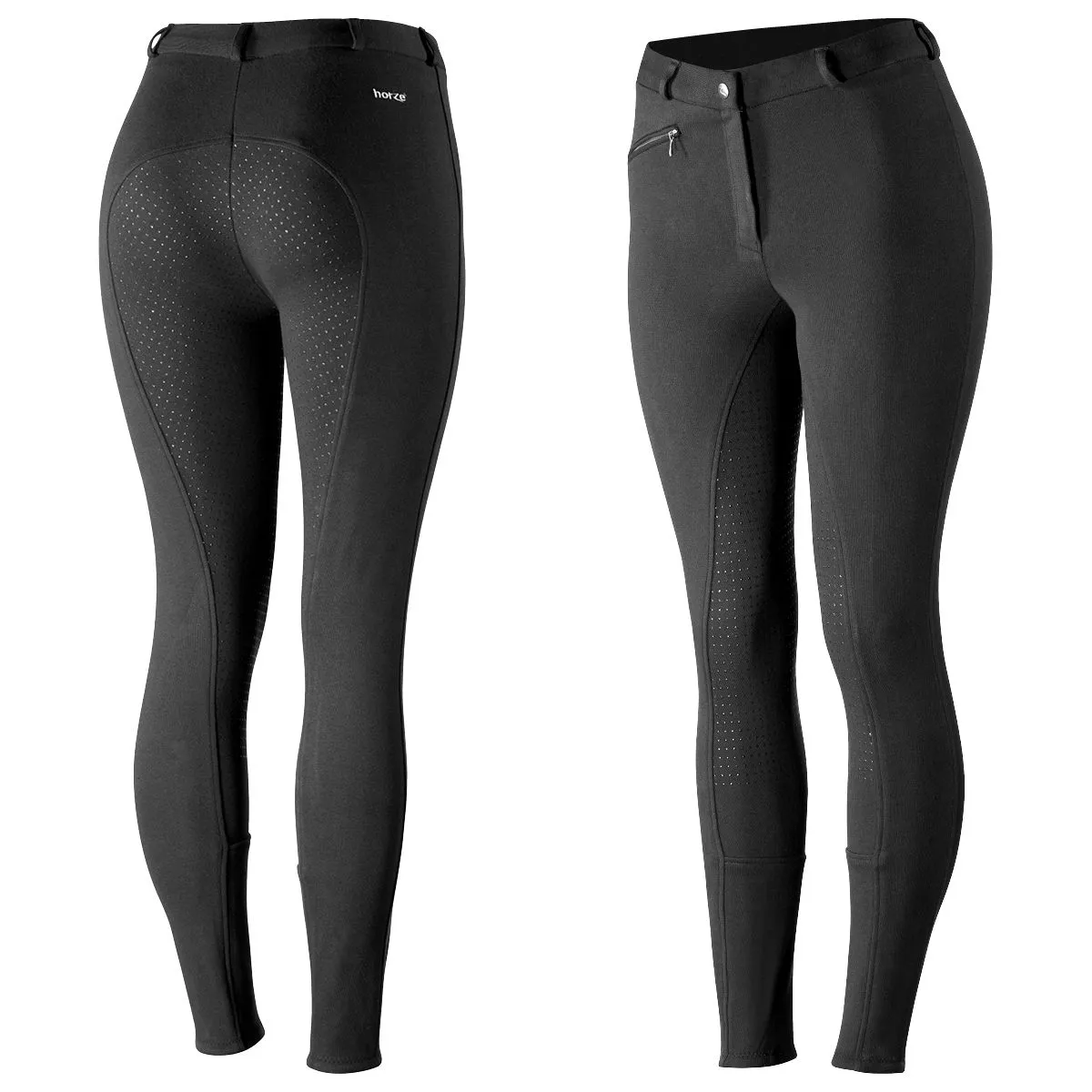Horze Ladies Active Silicone Grip Full Seat Breeches
