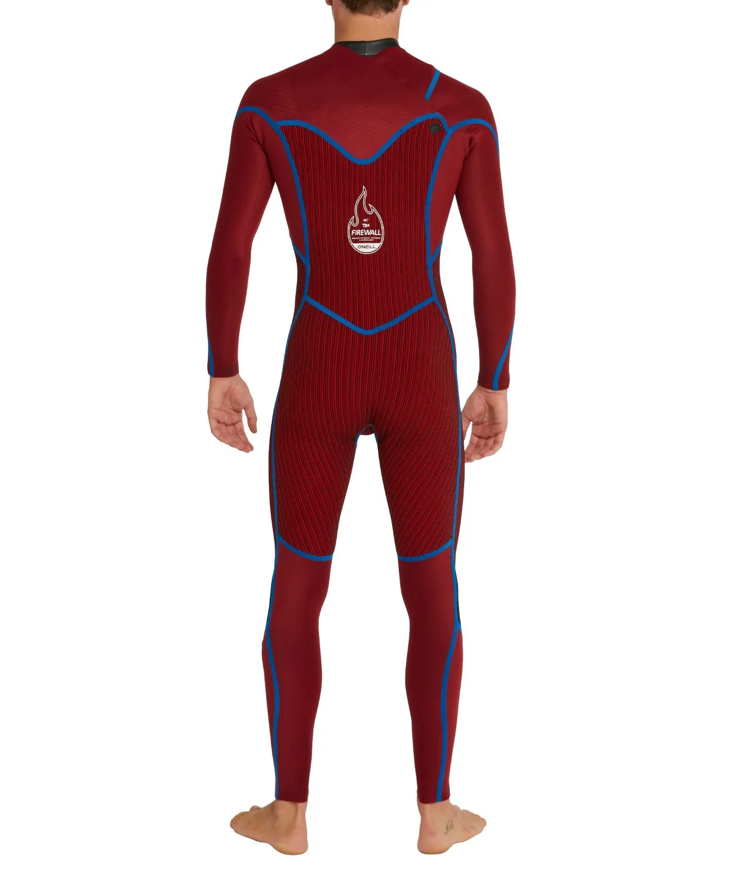 HyperFire 3/2mm Steamer Chest Zip Wetsuit - Marine