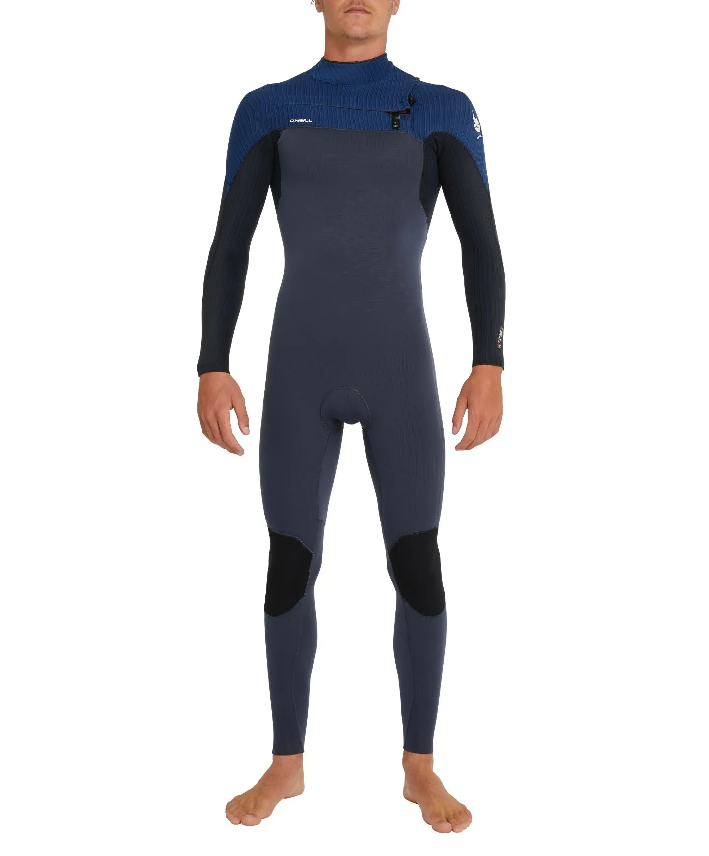 HyperFire 3/2mm Steamer Chest Zip Wetsuit - Marine