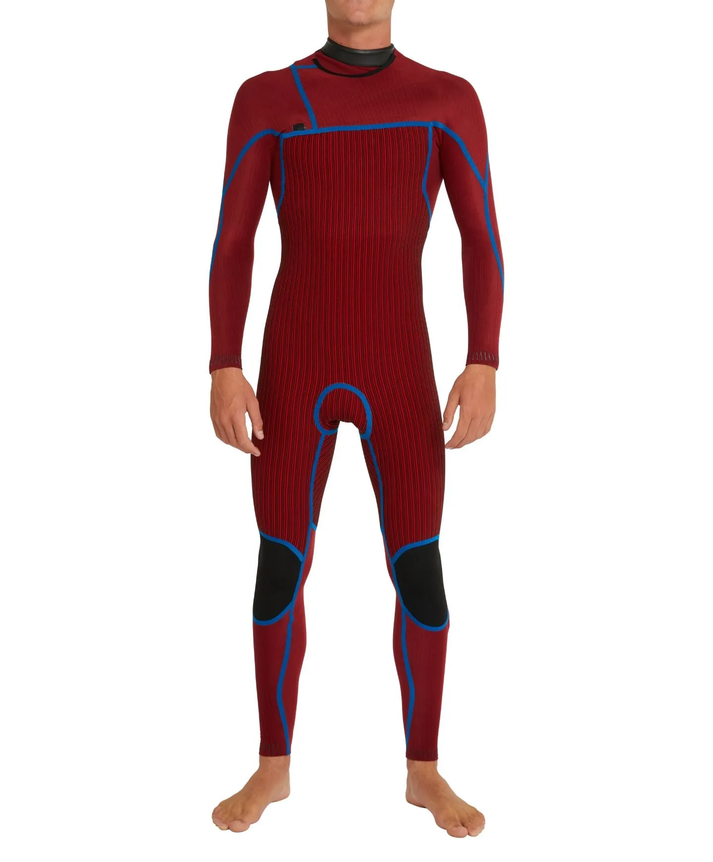 HyperFire 3/2mm Steamer Chest Zip Wetsuit - Marine