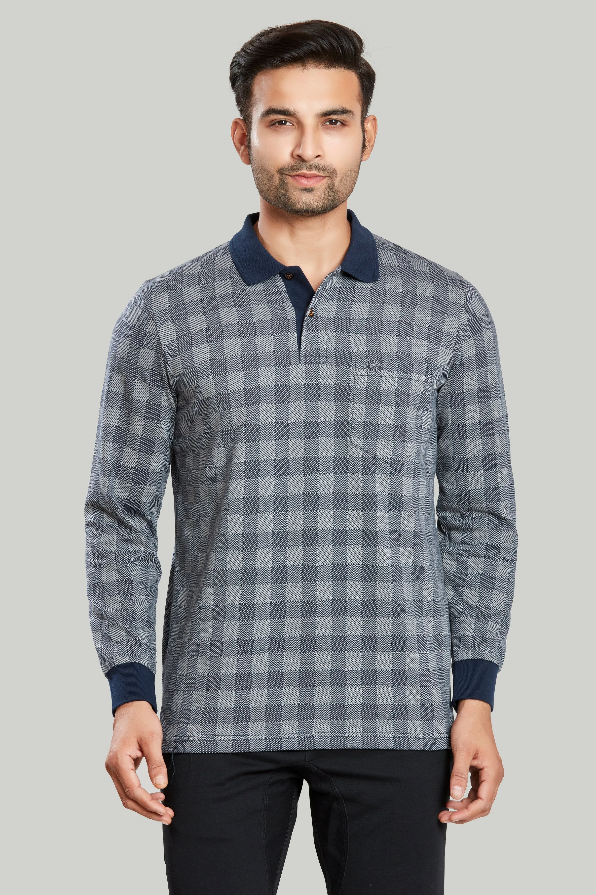 Jacquard Polo