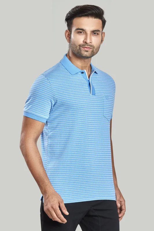 Jacquard Texture Polo
