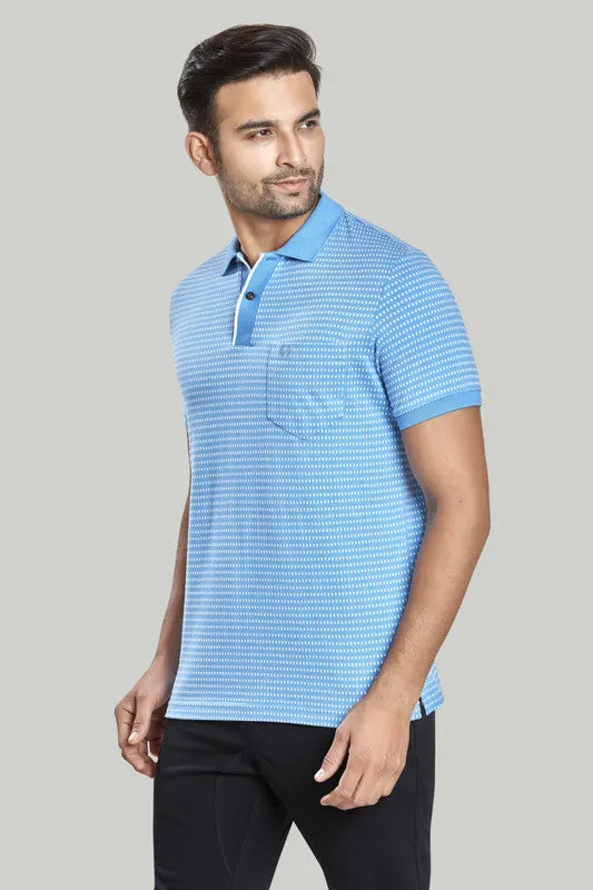 Jacquard Texture Polo