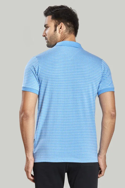 Jacquard Texture Polo
