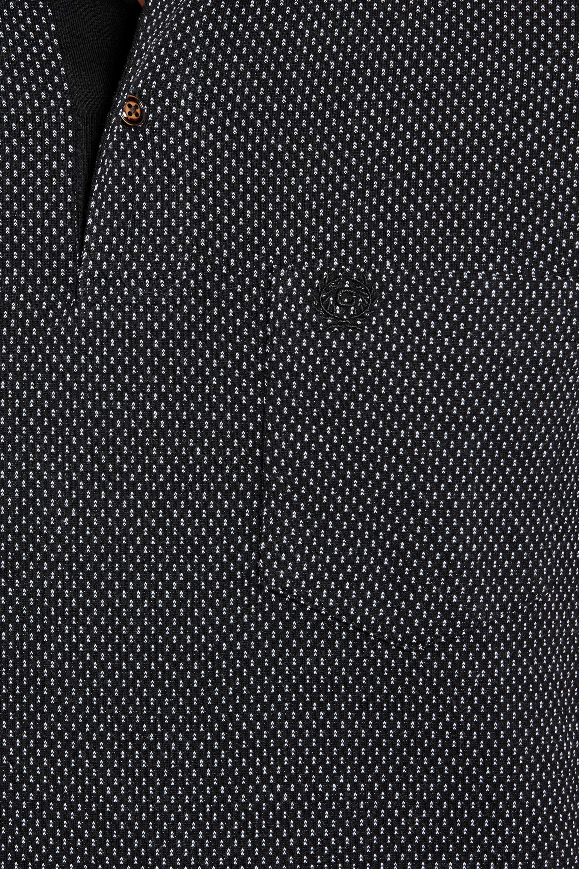 Jacquard Texture Polo