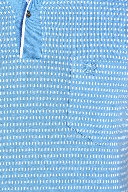 Jacquard Texture Polo