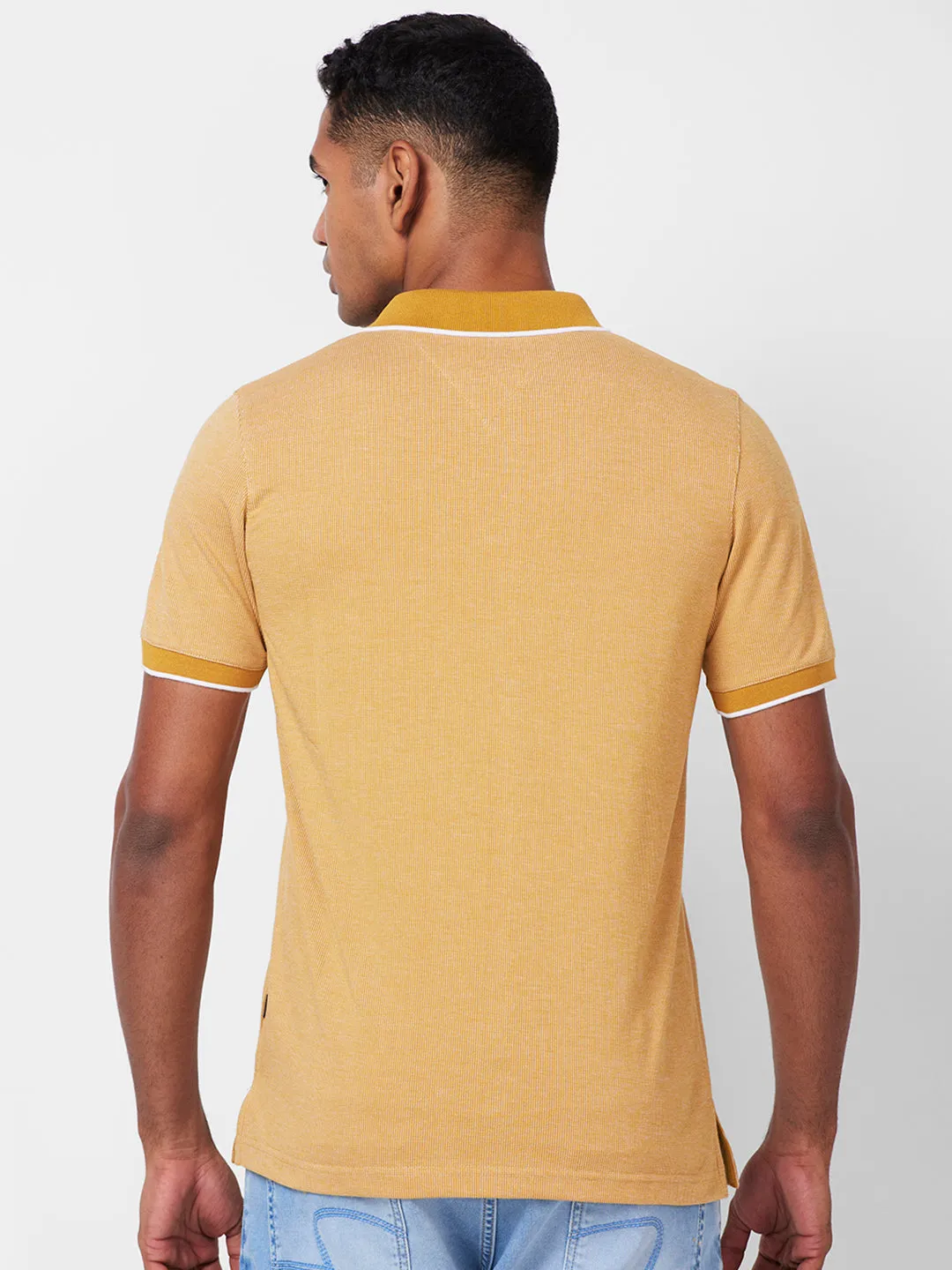Jacquard Texture Polo
