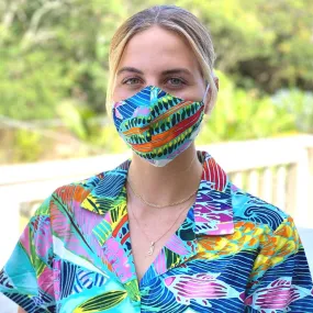 Jams World Face Mask - Rainbow Bay