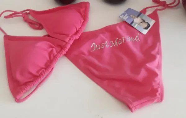JUST MARRIED BIKINI