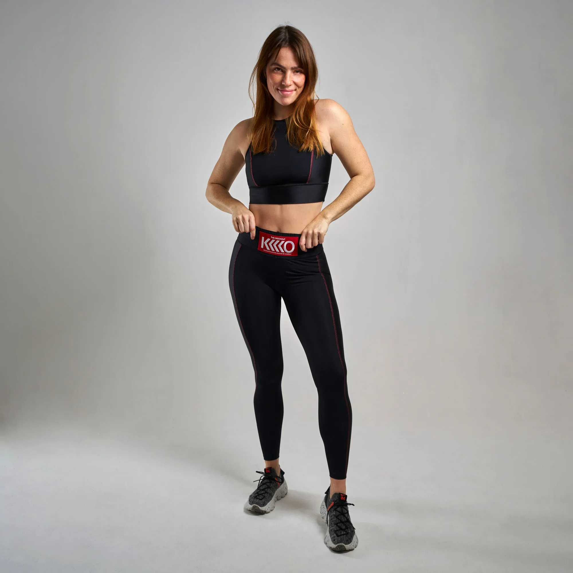 Kick-in legging in Black - Redd Edition