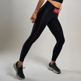 Kick-in legging in Black - Redd Edition